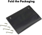 EAMAY Hanging File Folder Organizer Wall Mounted - 10 Pockets Wall File Folders, Office Supplies File Document Organizer Holder Pocket Chart for Offices, Classroom or Home Use
