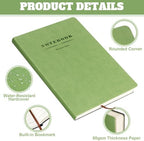 SATINIOR 5 Pack A4 Notebooks Leather Softcover Journal, Assorted Color