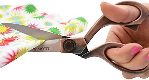 Westcott 16459 8-Inch Stainless Steel Copper-Finish Scissors For Office and Home