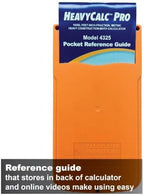Calculated Industries 4325 HeavyCalc Pro Construction Math Calculator