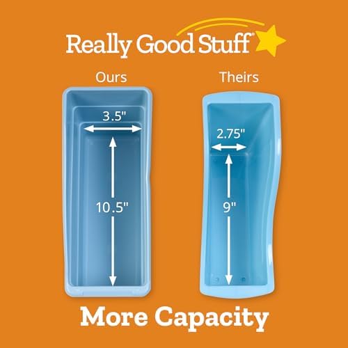 Really Good Stuff Durable Book & Binder Holders, 12-Pack, Purple