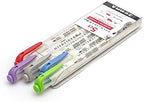 Zebra Pen MILDLINER No Bleed Brush Pen, Assorted Cool, Dual Tip, 5-Pack