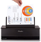 Swingline Electric Hole Puncher 2 Hole, 28 Sheet Capacity Hole Punch, Jam Resistant, Touch Screen, Platinum (74532)