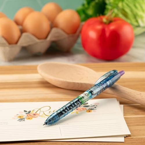 PILOT B2P Bottle to Pen Ball Point Pen, Medium 1.0mm, Purple Ink, Box of 12