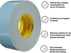 3M Performance Plus Duct Tape 8979, Slate Blue, 144 mm x 54.8 m, 6 Rolls