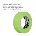 3M High Performance Green Masking Tape 401+, Superior Adhesion, Clean Removal, Highly Conformable, Paint-Bleed Resistant, 36 mm x 55 m, Individually Wrapped Roll, 1 Each