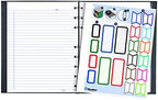 Blueline Notepro Composition Notebook, Black, 9.25 x 7.25 inches, 192 Ruled Pages (A9C.81) - (Pack of 5)