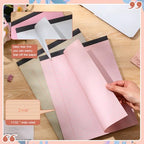 8.5'' x 11'' Colored Legal Pad Writing Wide Ruled, Assorted Colors, 8 Pcs