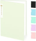 Sooez Binder with Plastic Sleeves 18-Pocket, Displays 36 Pages, 8.5"x11"