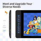 GAOMON PD1561 Drawing Tablet with Screen, Tilt Support & 10 Keys, 15.6"