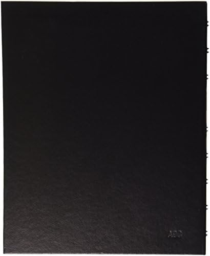 Blueline Notepro Composition Notebook, Black, 9.25 x 7.25 inches, 192 Ruled Pages (A9C.81) - (Pack of 5)