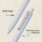 uniball™ Zento Gel Pens, Black Ink, 0.7mm Medium Point, 4 Count