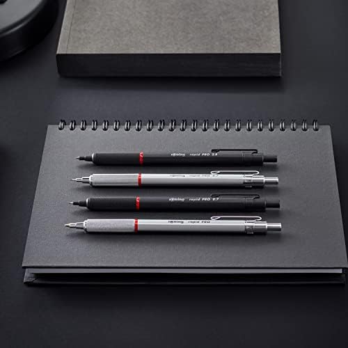 Rotring Rapid Pro Black Ballpoint Pen