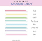 Zebra Pen MILDLINER No Bleed Highlighter, Assorted Colors, Dual Tip, 8-Pack