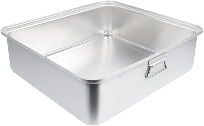 Vollrath 68365 Wear-Ever 42.5 Qt. Aluminum Roasting Pan with Handles