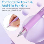 Solati 36 Colors Erasable Gel Pens, Fine Point 0.7mm Colored Erasable Pens, Make Mistakes Disappear, Assorted Color Inks for Writing, Journaling, Taking Notes, School Office Home (36 colors)