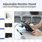 GAOMON PD1561 Drawing Tablet with Screen, Tilt Support & 10 Keys, 15.6"
