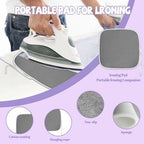 QUKLOGEN Sublimation Shirts Tool Kits with Portable mat for Ironing