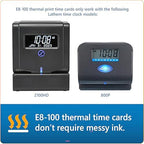 Lathem Weekly Employee Time Card Pack, 100 Count (E8-100) (Pack of 2)