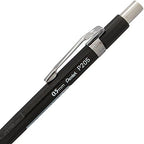 Pentel Sharp Mechanical Pencil, (0.5mm), Metallic Graphite Barrel, Box of 12 (P205MN)