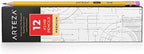 ARTEZA #2 HB Pencils, 48 Count, Pre-Sharpened, Latex-Free Erasers