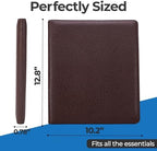 Case-it Business Padfolio | Letter Size | PAD-14 Brown