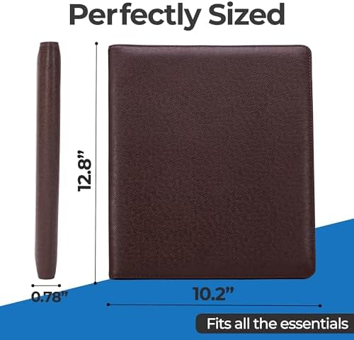 Case-it Business Padfolio | Letter Size | PAD-14 Brown
