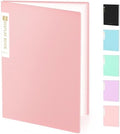 Sooez Binder with Plastic Sleeves 18-Pocket, Displays 36 Pages, 8.5"x11"