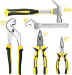DOWELL Tool Set Household Tool Kit with Storage Tool Bag Pouch, 19 PCS