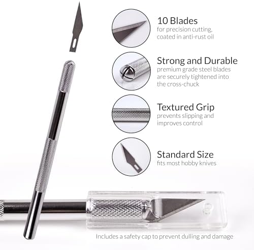 WA Portman Fabric Cutting Mat with Craft Knife & Straight Edge Craft Ruler