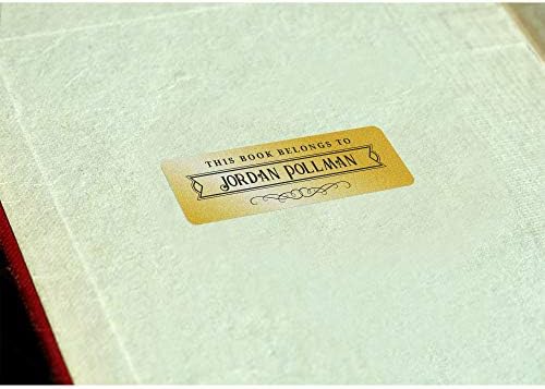 Avery® Printable Return Address Labels, 0.75" x 2.25", Gold Foil, 300 Blank Mailing Labels (08987)