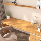 Boobest Walnut Wood Contact Paper Light Brown Wood Peel and Stick Wallpaper
