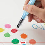 Pentel Arts Aquash Water Brush, Small Brush, Fine Point Tip, 1 Pack (FRHFBP)