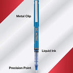 PILOT Precise V5, Extra Fine Point 0.5 mm Blue Pens, Blue, Pack of 14