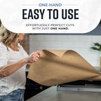 Bryco Goods 24 Inch Butcher & Kraft Paper Roll Dispenser and Cutter