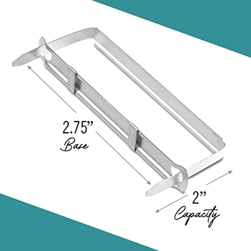 Prong Paper Fasteners, 2" Capacity Fasteners, 2.75" Base, 50 Complete Base Set Paper Fastener Prong Fasteners (Pack of 3)