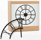 Bulova C4820 Carmen Wall Clock, Black