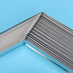 Aramox 50pcs Paper Fasteners, Metal Binding Clamps for A4 Paper, 350 Sheets Capacity, Perfect for Office and School Use