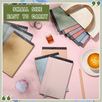 Lincia 12 Pcs 5x8 Colored Legal Pads Lined Note Pads, Retro Colors