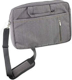 Navitech Grey Premium Messenger Bag - Compatible With GUYUCOM 2pcs Writing Board, 8.5inch LCD Writing Tablet