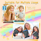 LCD Writing Tablet for Kids with String 16 Pack 8.5"