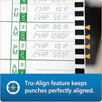Lathem Weekly Employee Time Card Pack, 100 Count (E8-100) (Pack of 2)