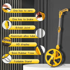 Zozen Pro Measuring Wheel, Brake & Handle Reset, Imperial Mechanical Roller