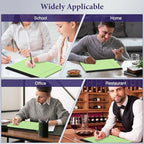 2 Pads Note Pads 11" x 9.5" Legal Pads College Ruled Notepad Micro Perforated Writing Pads Green Lined Paper 80GSM College Ruled Paper Pad of Paper 30 Sheets Notebook for School, To-Do Lists, Office