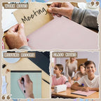 Fuutreo 8 Pcs Legal Pads 8.5 x 11 Colored Note Pads, Pastel Color