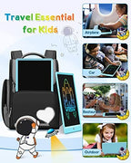 FLUESTON LCD Writing Tablet for Kids, 10 Inch Doodle Board, Colorful Drawing Pad for Toddler, Educational Travel Toy Gifts for 3-8 Year Old Girls Boys, Erase Lock Writing Board