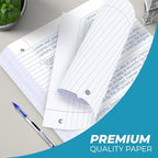 Rosmonde 86400 Sheets(Pallet) Loose Leaf Paper Bulk, 576 Pack,College Ruled
