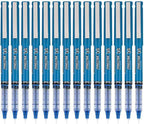 PILOT Precise V5, Extra Fine Point 0.5 mm Blue Pens, Blue, Pack of 14