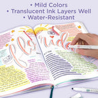 Zebra Pen MILDLINER No Bleed Highlighter, Assorted Colors, Dual Tip, 8-Pack