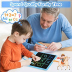 Hockvill LCD Writing Tablet for Kids 12 Inch, Toys for Boys Girls Drawing Pad for 3 4 5 6 7 Year Old Kids Toys, Toddler Erasable Doodle Board Travel Essentials, Christmas Birthday Gift for Kids - Blue